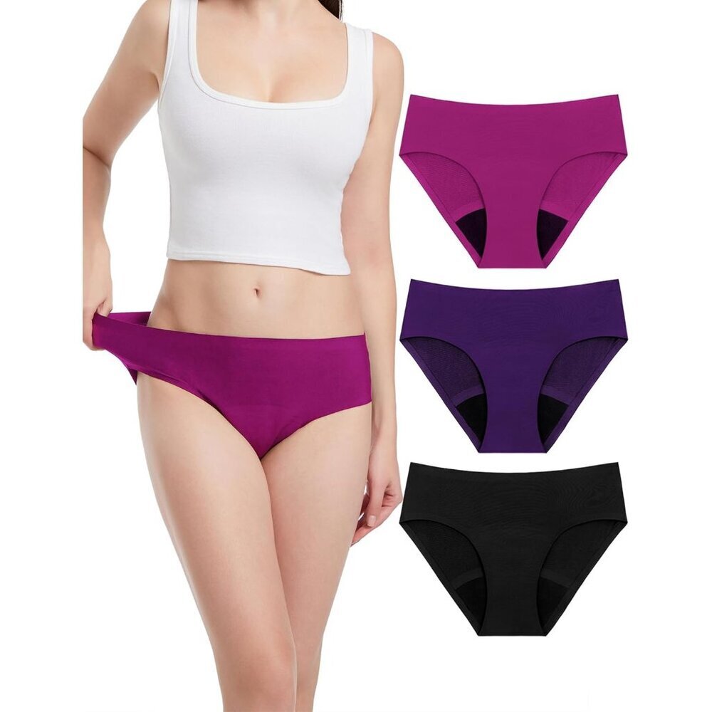 Women’s Leakproof Period Underwear Heavy Flow Seamless Reusable